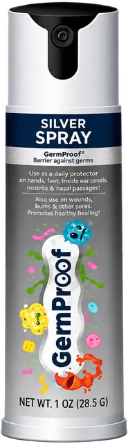 GermProof Silver Spray, unboxed